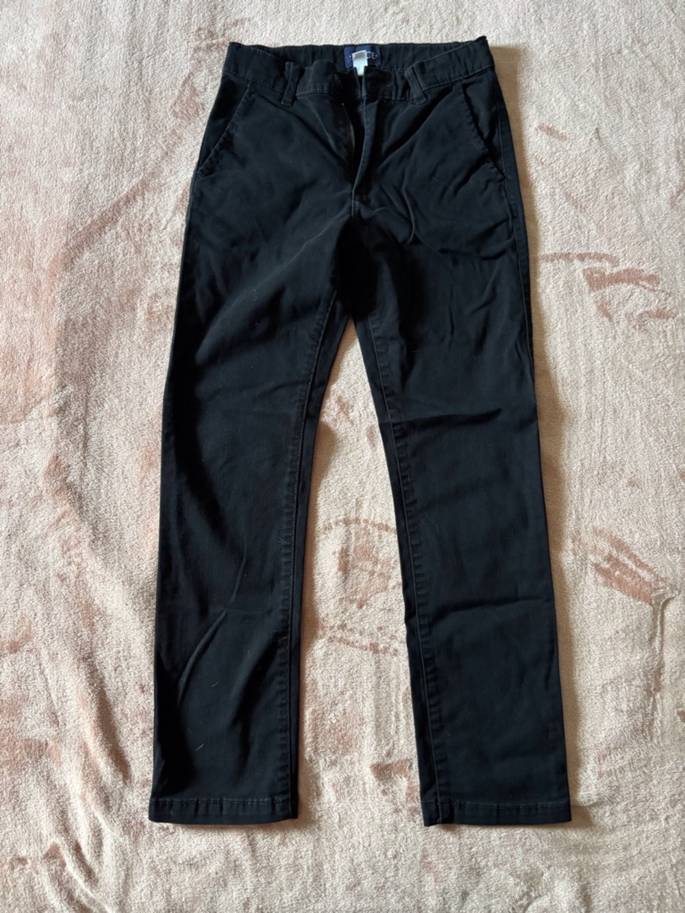 Boys Children’s Place Black Slim Chino